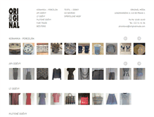 Tablet Screenshot of originalmoda.com
